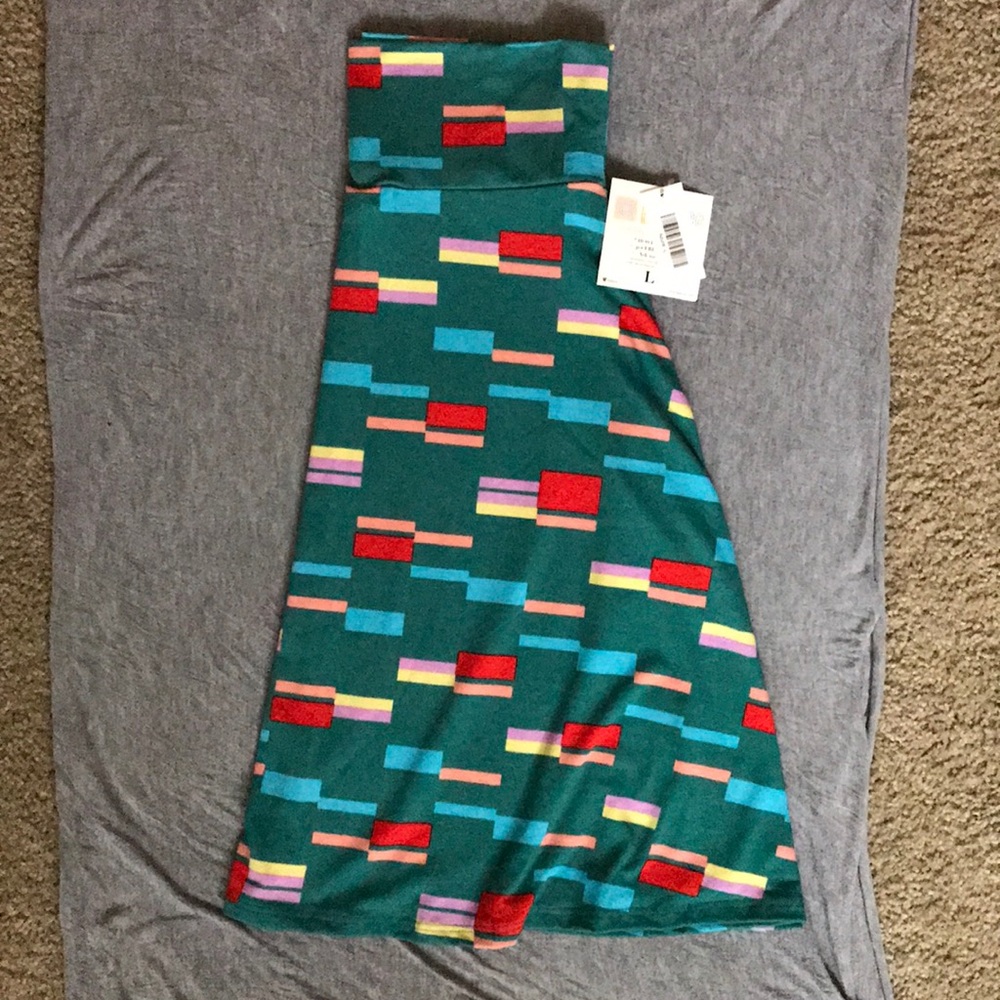 Final Price Lularoe large Azure Skirt